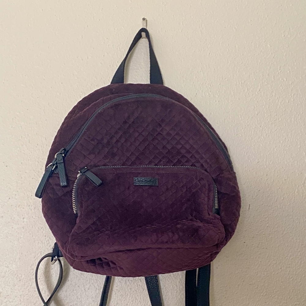 Vera Bradley Velvet Mini Backpack
